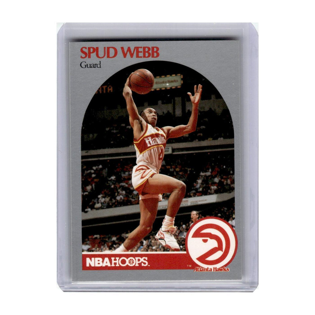 1990 Hoops Spud Webb Hawks #35