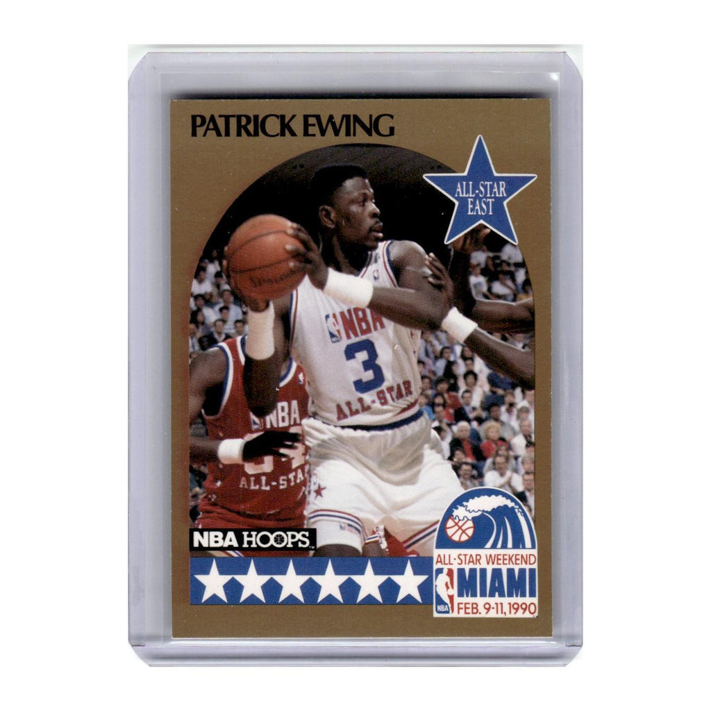 1990 Hoops Patrick Ewing Knicks #4
