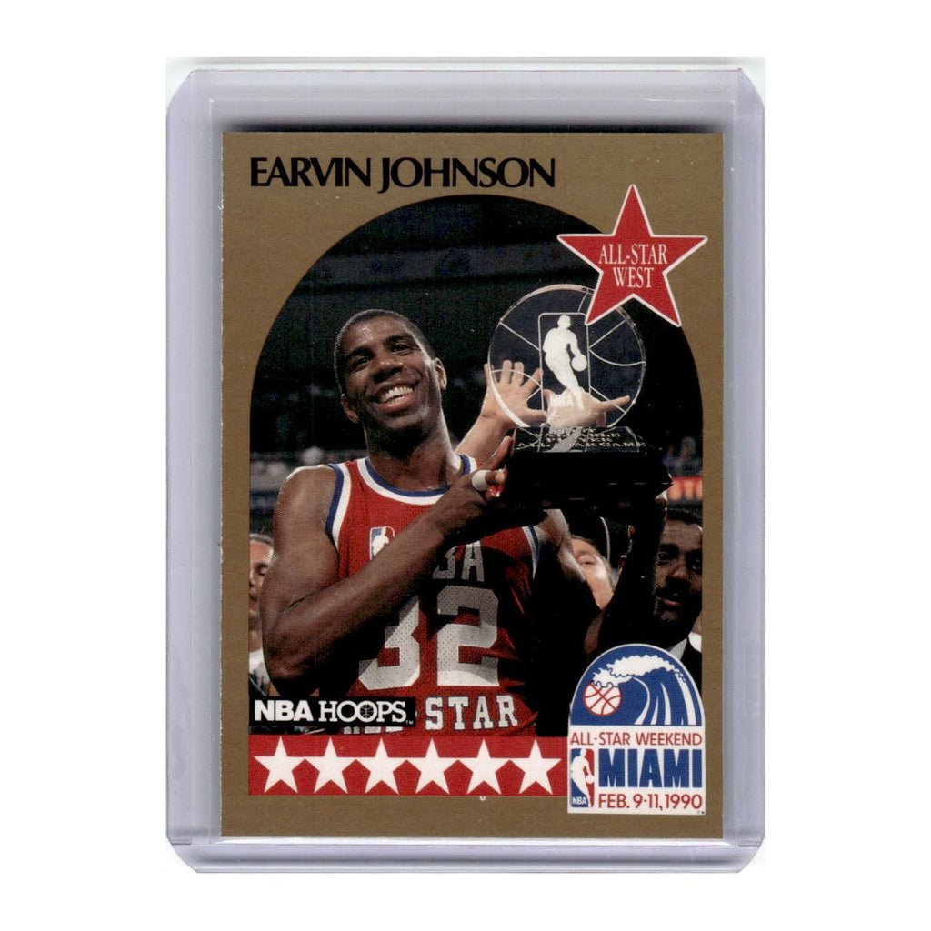 1990 Hoops Earvin Johnson Lakers #18