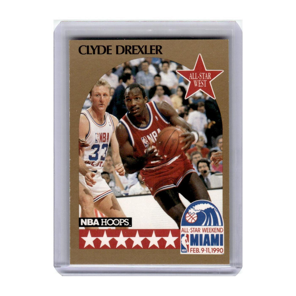 1990 Hoops Clyde Drexler Blazers #16