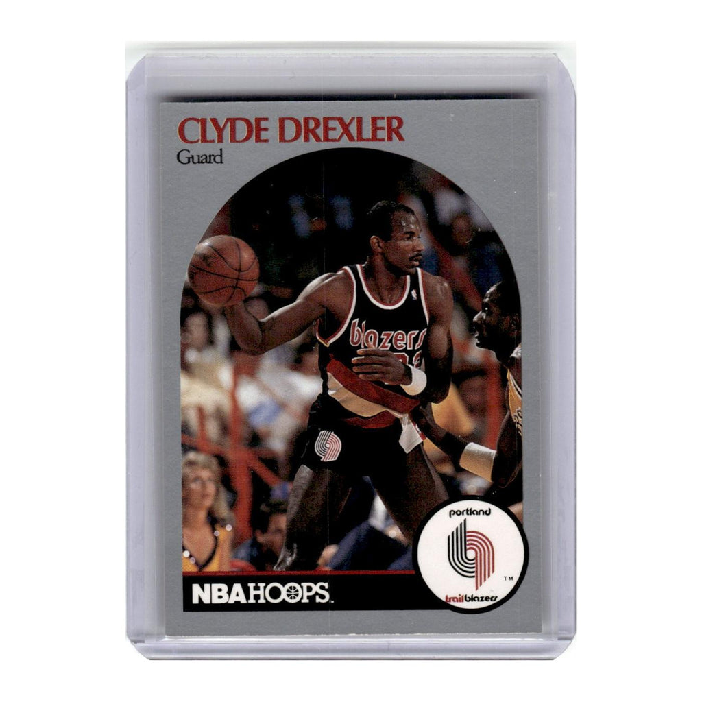 1990 Hoops Clyde Drexler Blazers #245