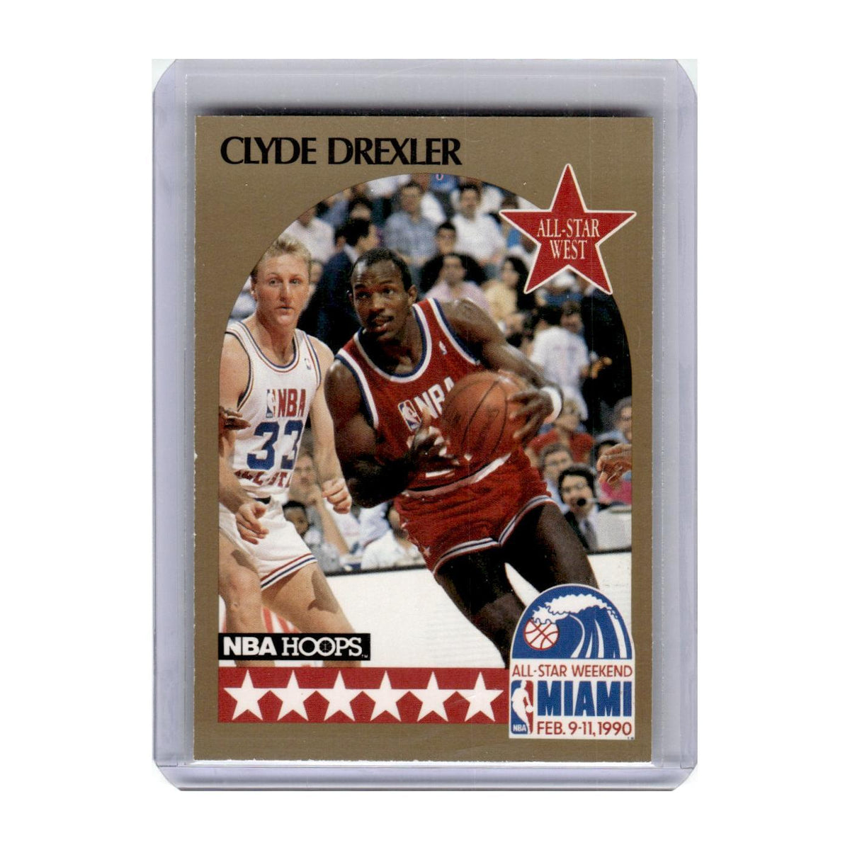 1990 Hoops Clyde Drexler Blazers #16