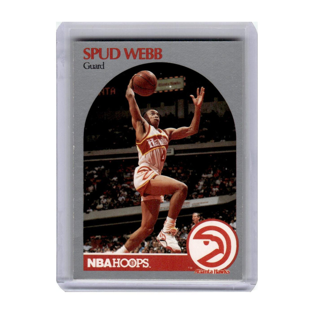 1990 Hoops Spud Webb Hawks #35