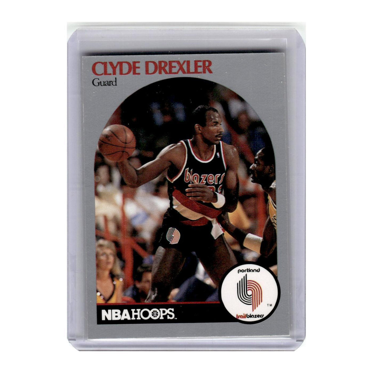 1990 Hoops Clyde Drexler Blazers #245