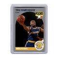 1990 Hoops Tim Hardaway RC Golden State Warriors #113
