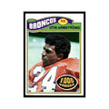 1977 Topps Football Card Otis Armstrong Broncos #285