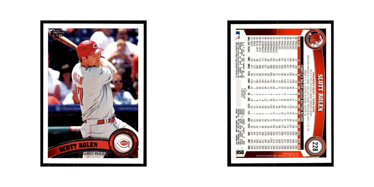 2011 Topps Scott Rolen Baseball Cards #228