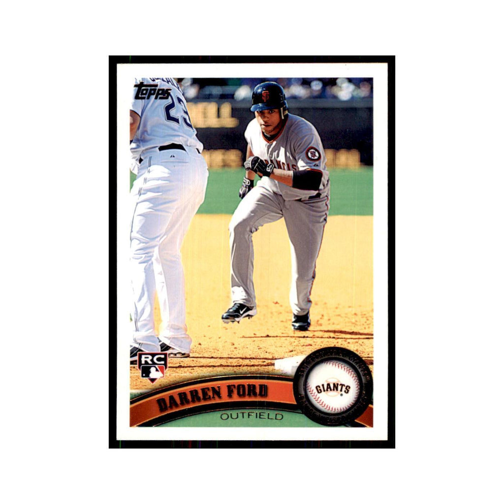 2011 Topps Darren Ford RC Baseball Cards #292