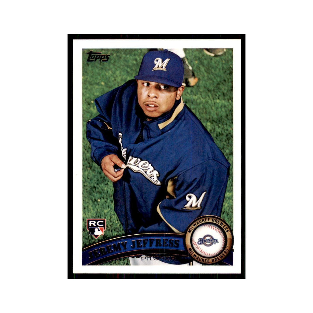 2011 Topps Jeremy Jeffress RC Baseball Cards #143
