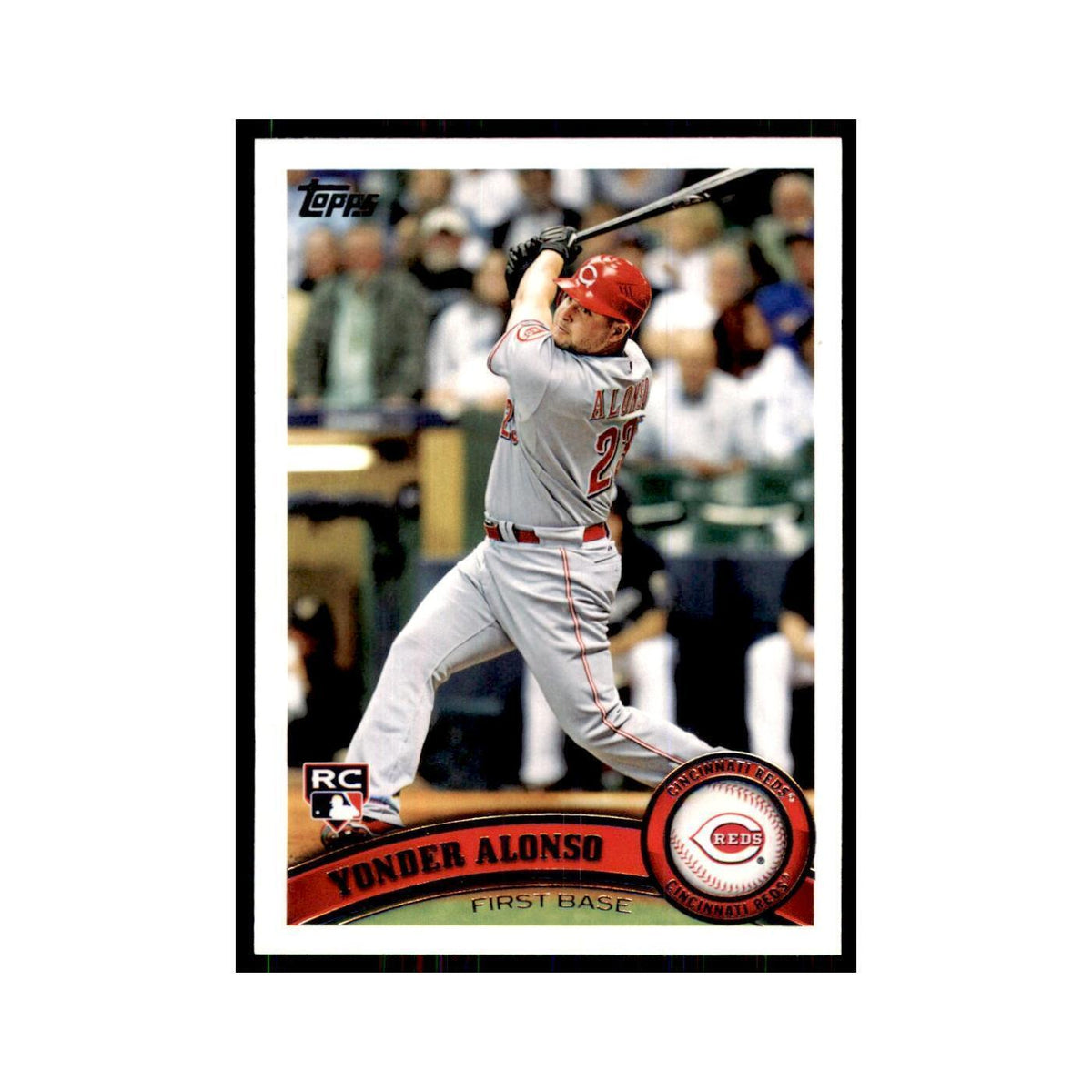 2011 Topps Yonder Alonso RC Baseball Cards #317