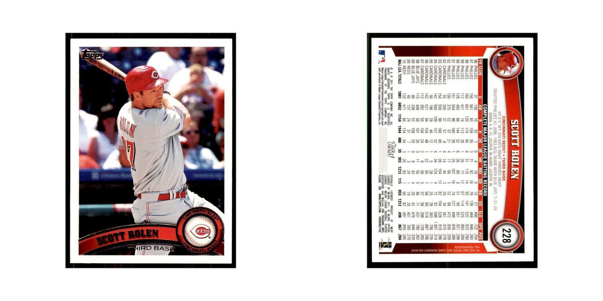 2011 Topps Scott Rolen Baseball Cards #228