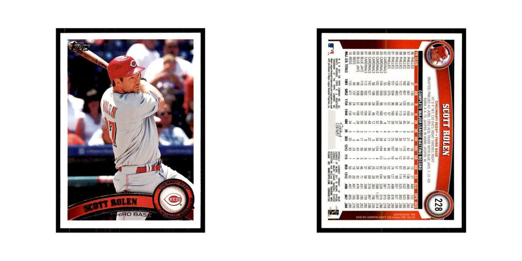 2011 Topps Scott Rolen Baseball Cards #228