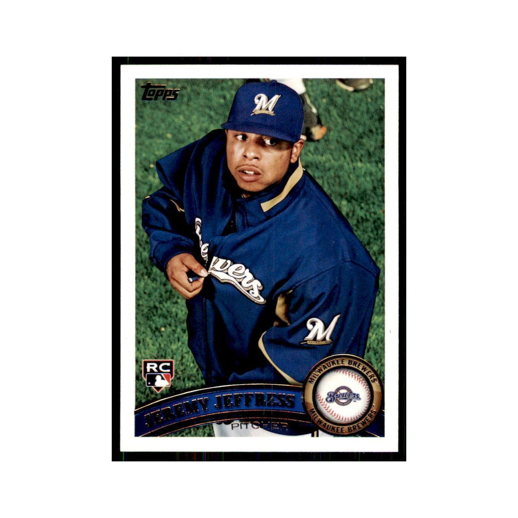 2011 Topps Jeremy Jeffress RC Baseball Cards #143