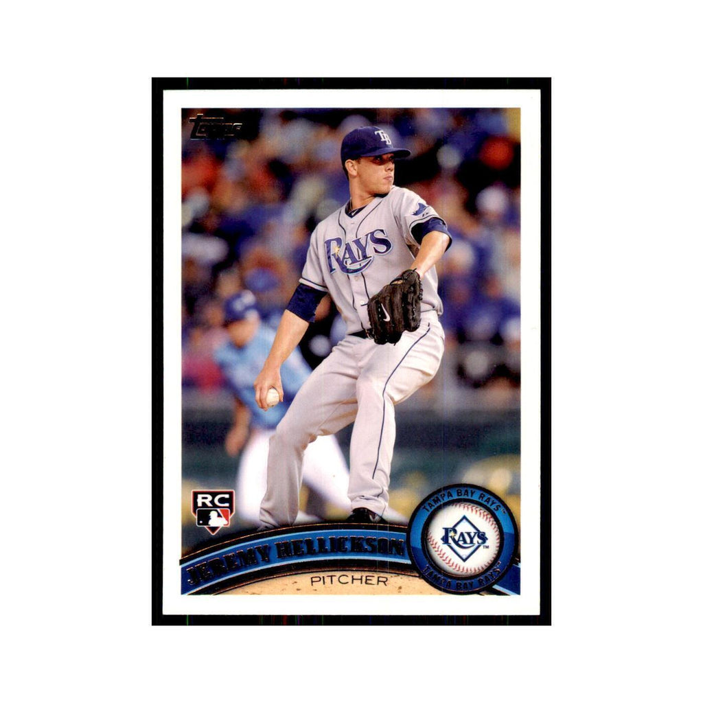 2011 Topps Jeremy Hellickson RC Baseball Cards #165