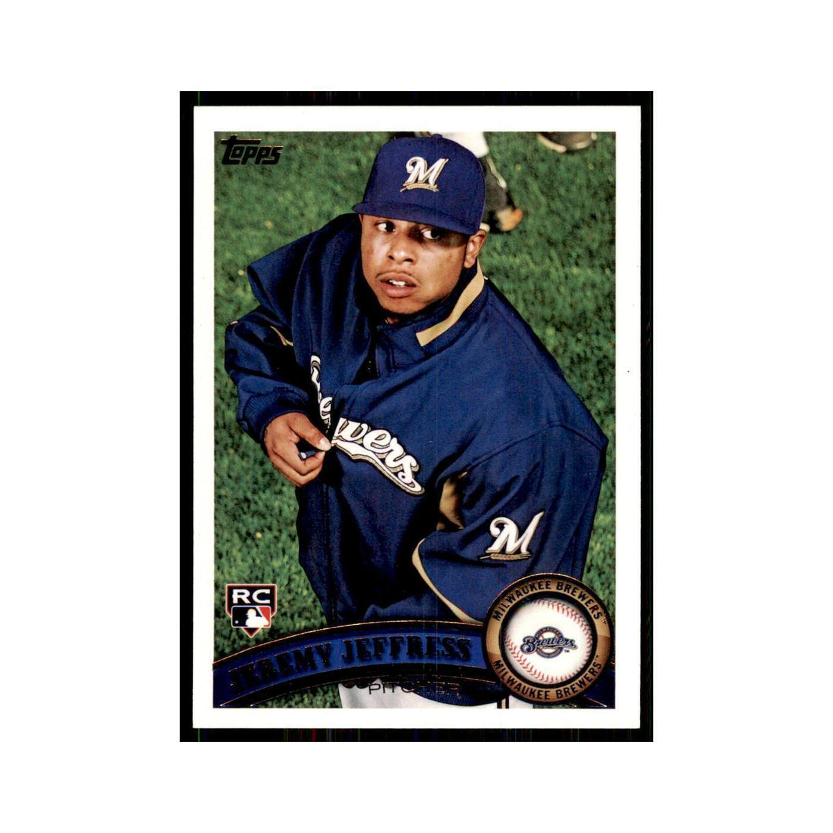 2011 Topps Jeremy Jeffress RC Baseball Cards #143