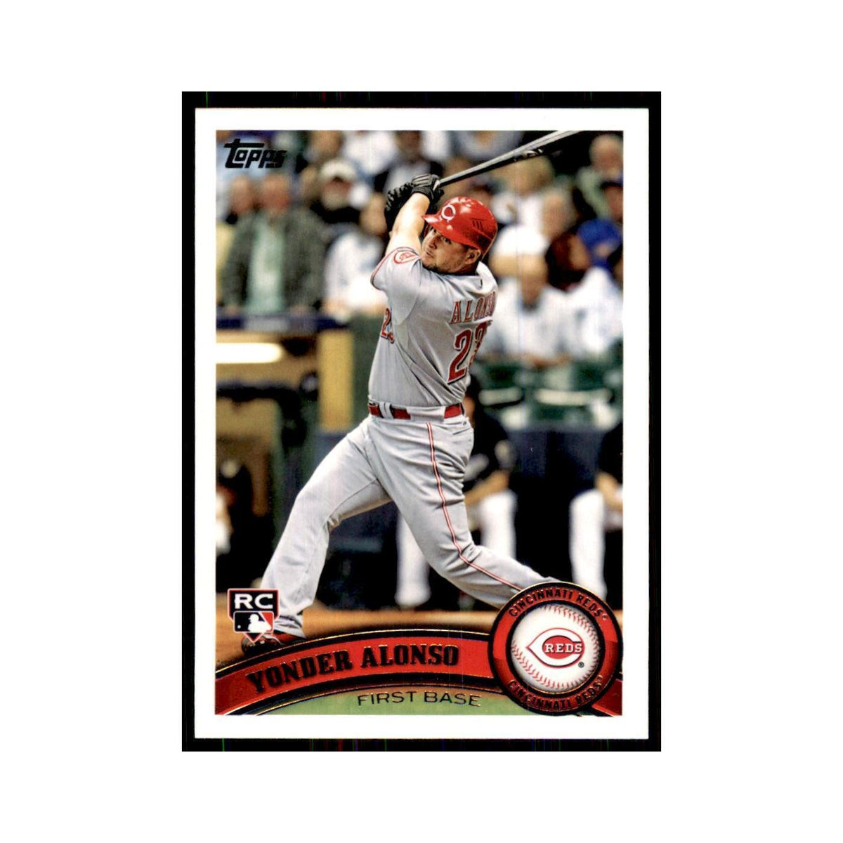 2011 Topps Yonder Alonso RC Baseball Cards #317