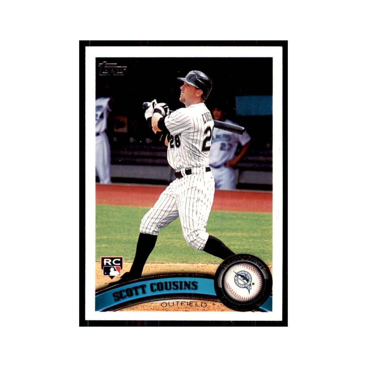 2011 Topps Scott Cousins RC Baseball Cards #287