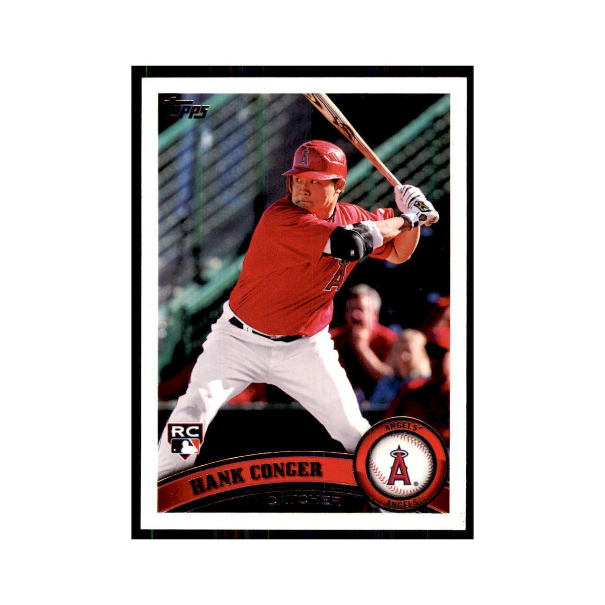 2011 Topps Hank Conger RC Baseball Cards #285