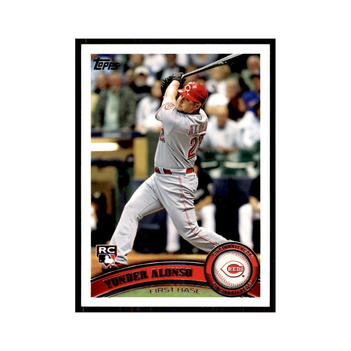 2011 Topps Yonder Alonso RC Baseball Cards #317