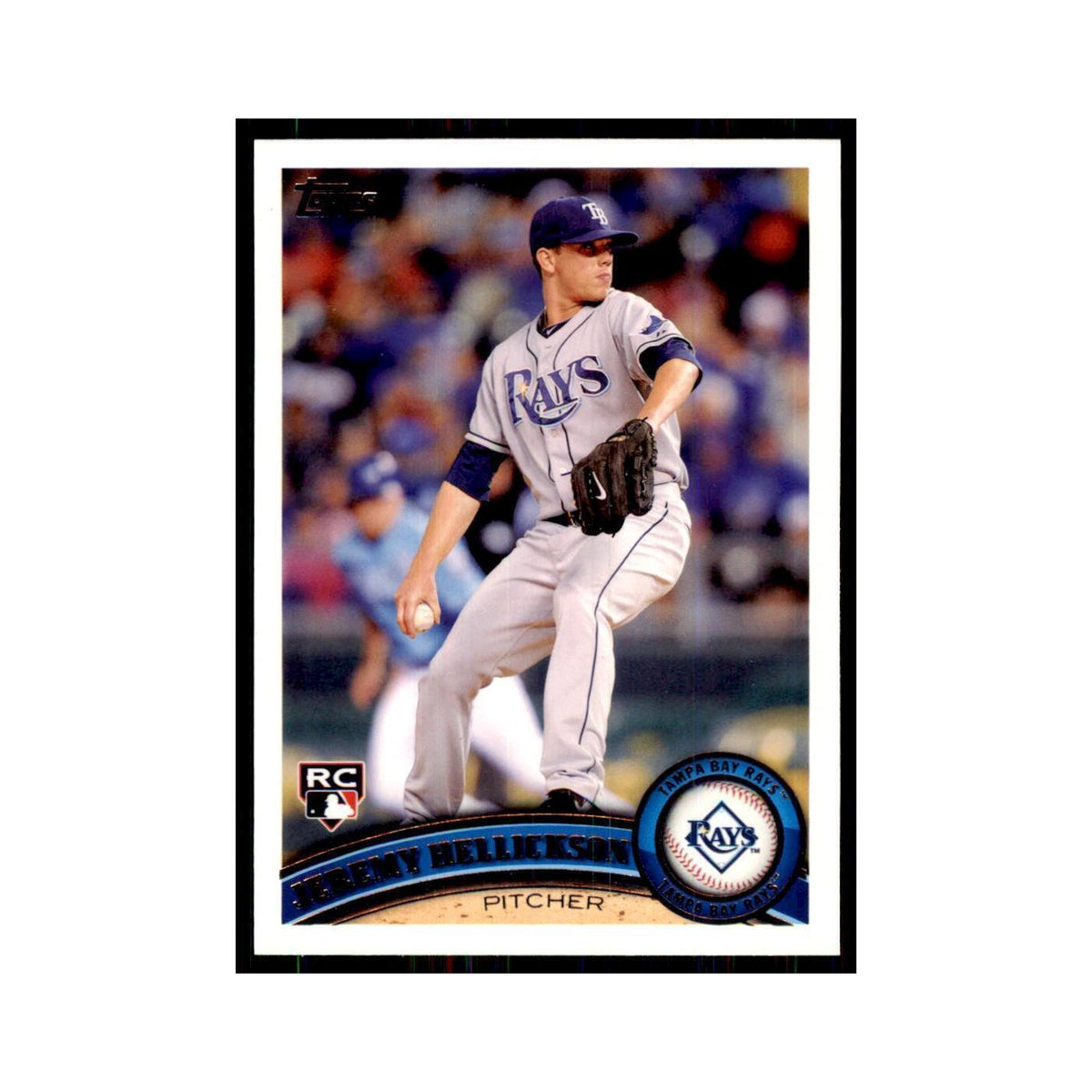 2011 Topps Jeremy Hellickson RC Baseball Cards #165