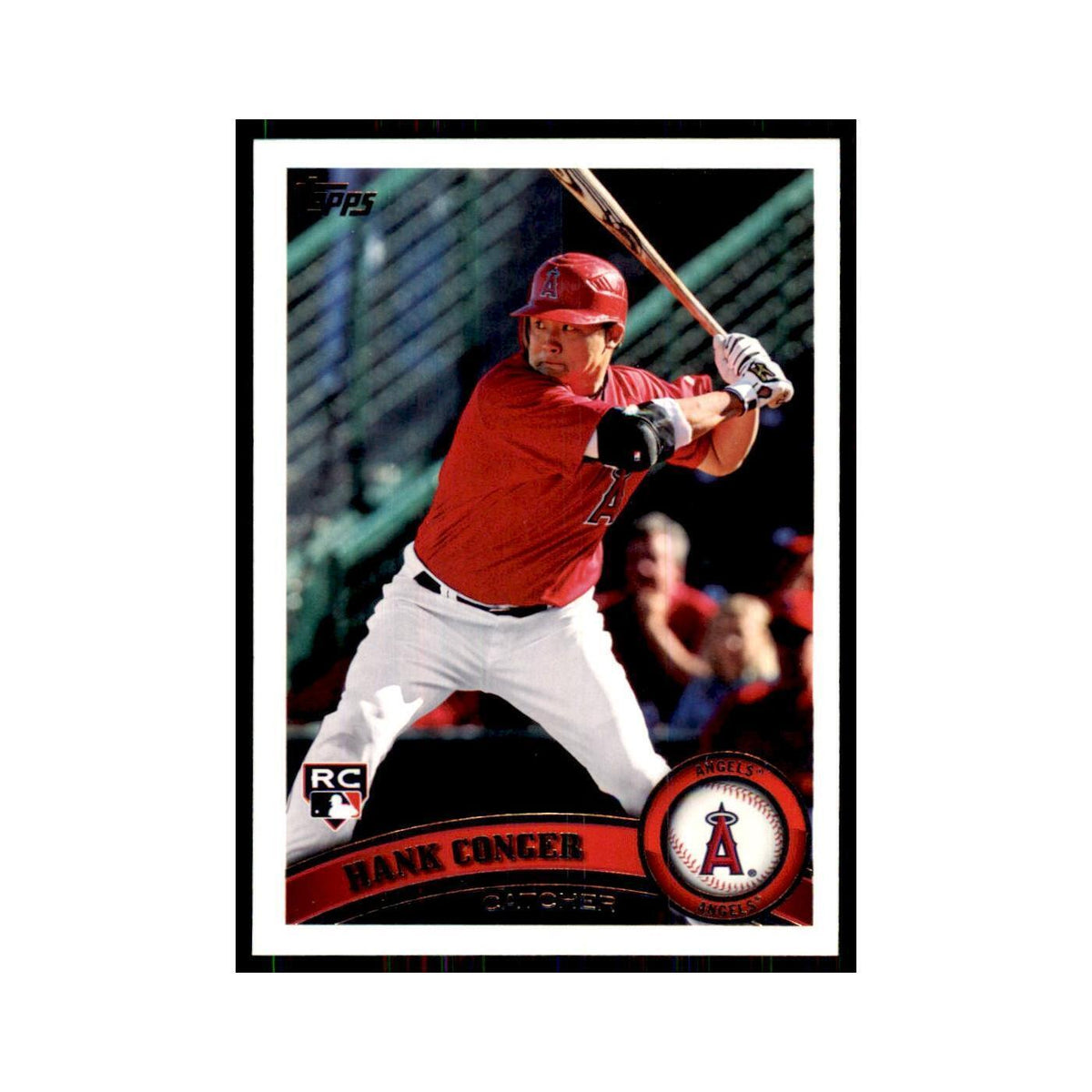 2011 Topps Hank Conger RC Baseball Cards #285