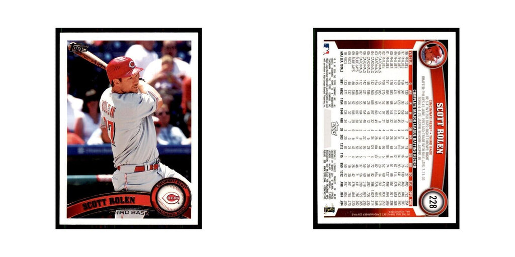2011 Topps Scott Rolen Baseball Cards #228