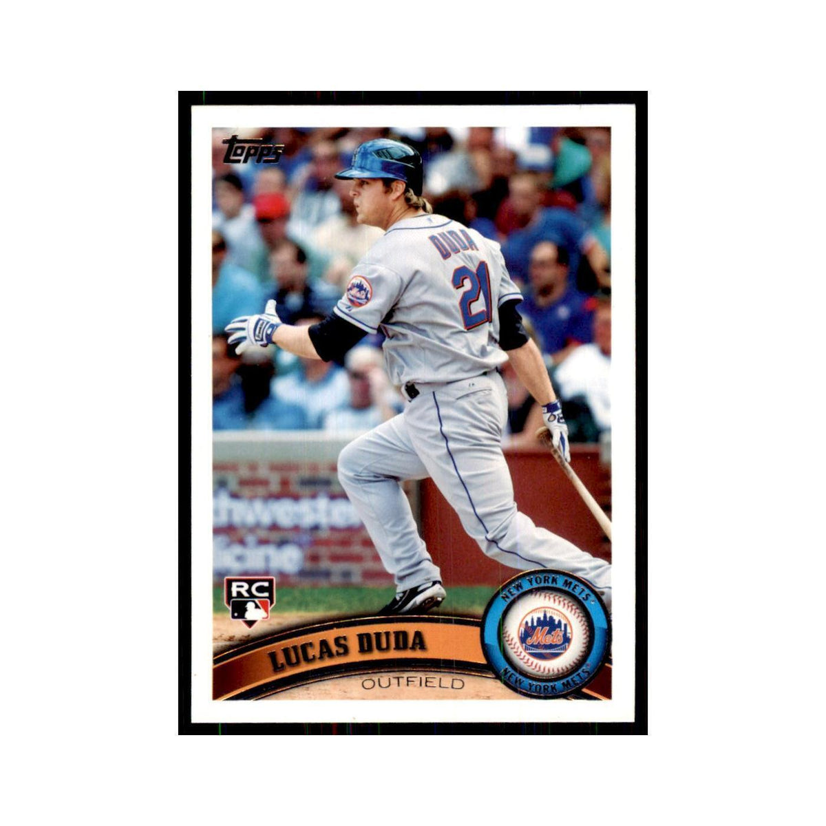 2011 Topps Lucas Duda RC Baseball Cards #129