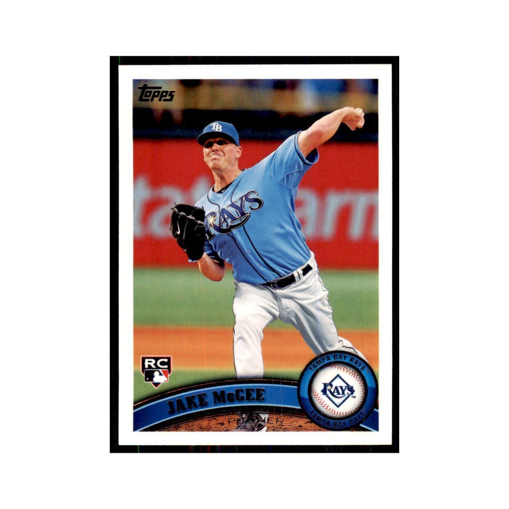 2011 Topps Jake McGee RC Baseball Cards #268
