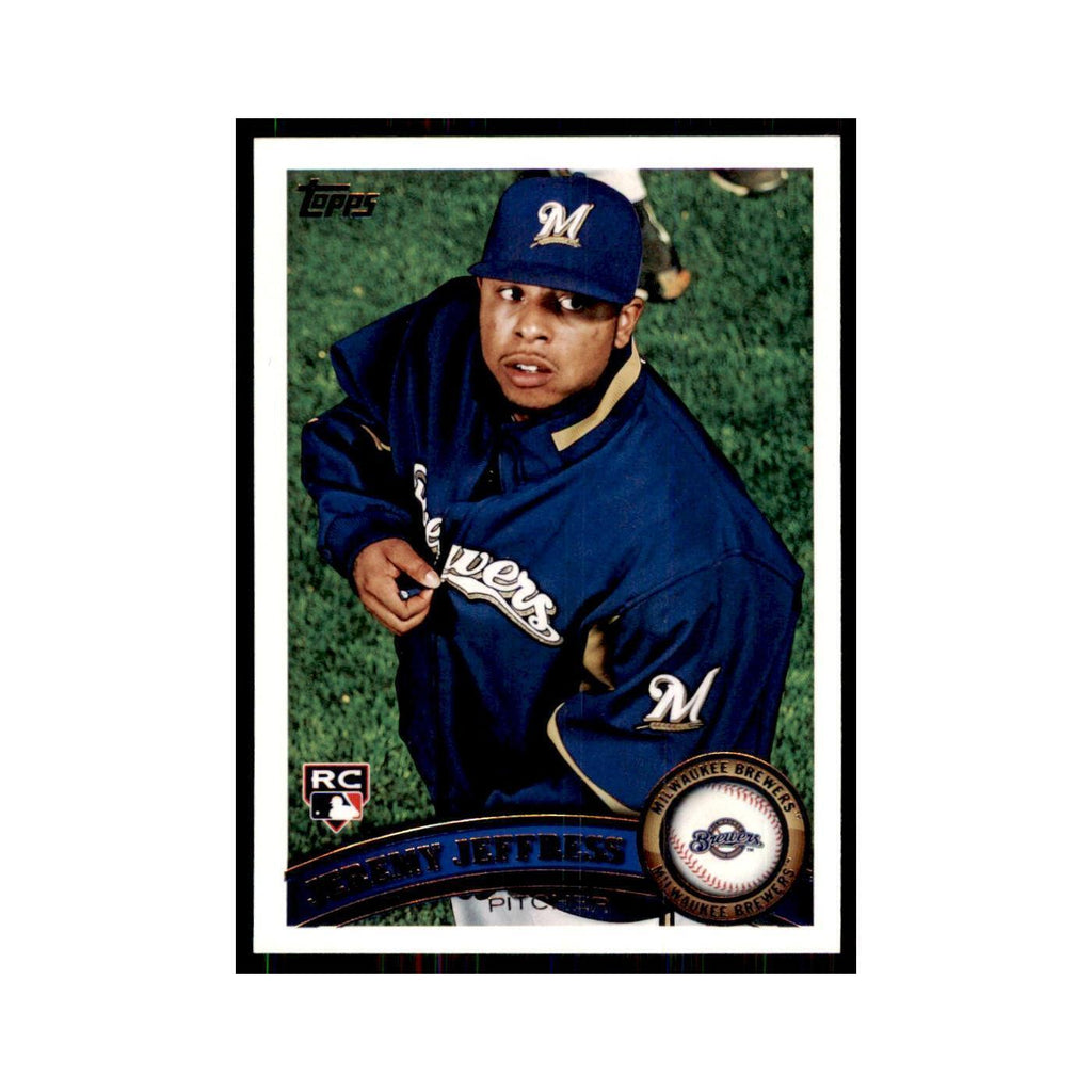 2011 Topps Jeremy Jeffress RC Baseball Cards #143