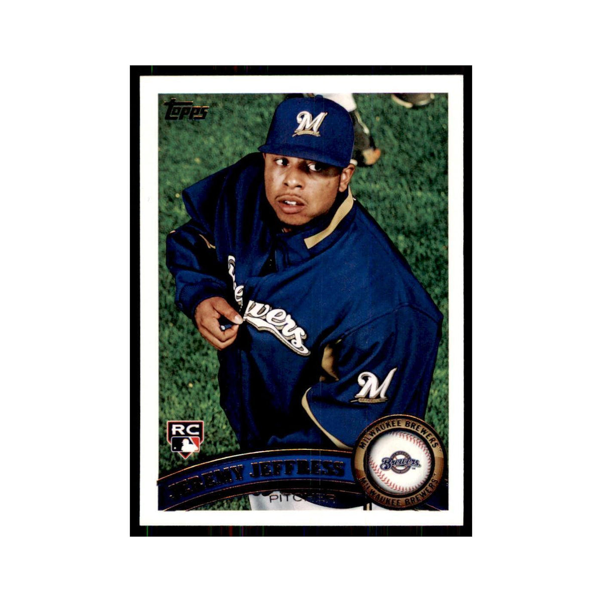 2011 Topps Jeremy Jeffress RC Baseball Cards #143