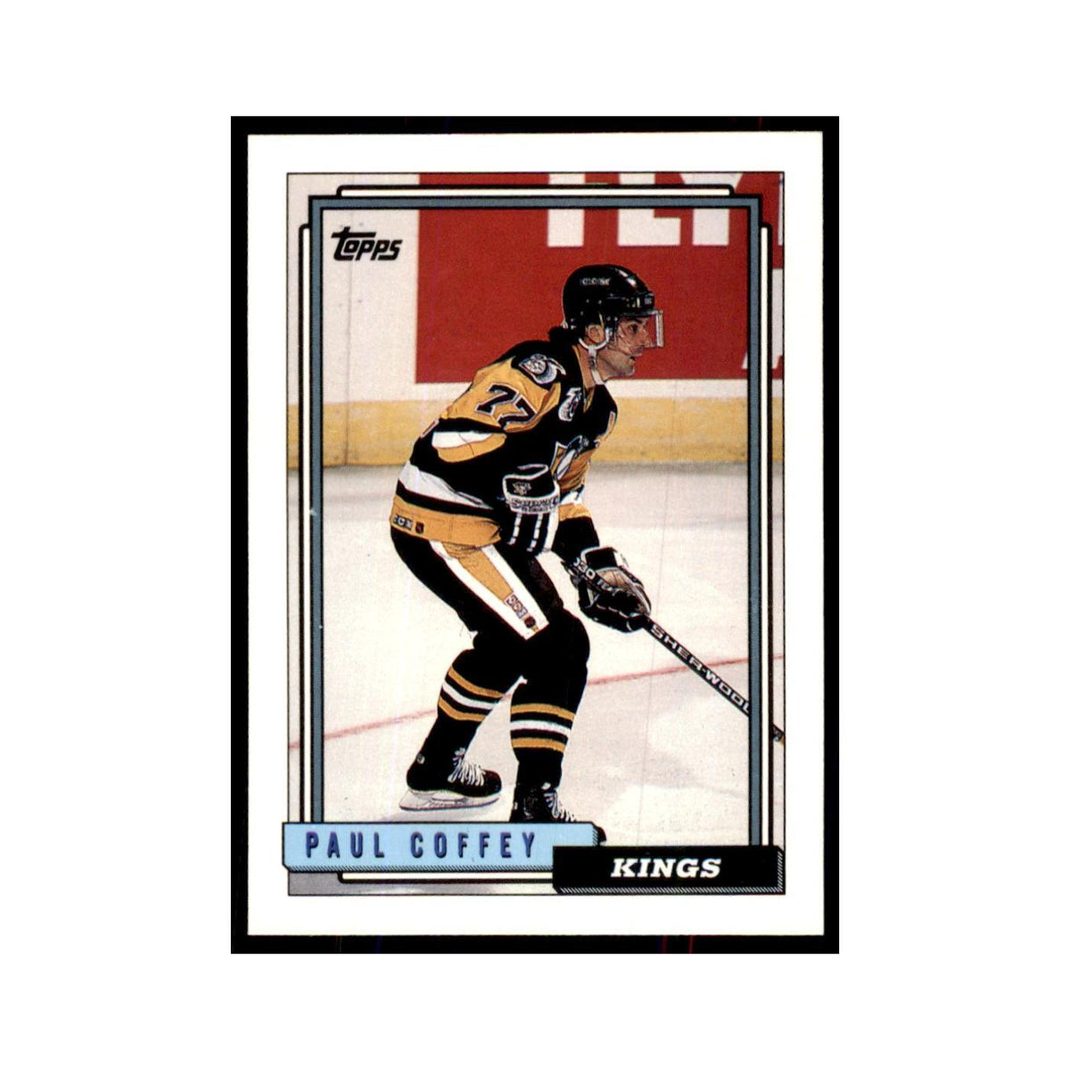 Paul Coffey 1992 Topps #182 Hockey Cards Hockey Card NM