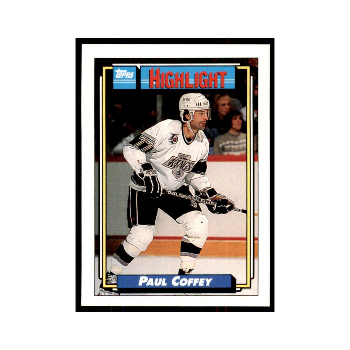 Paul Coffey 1992 Topps #5 Hockey Cards Hockey Card NM