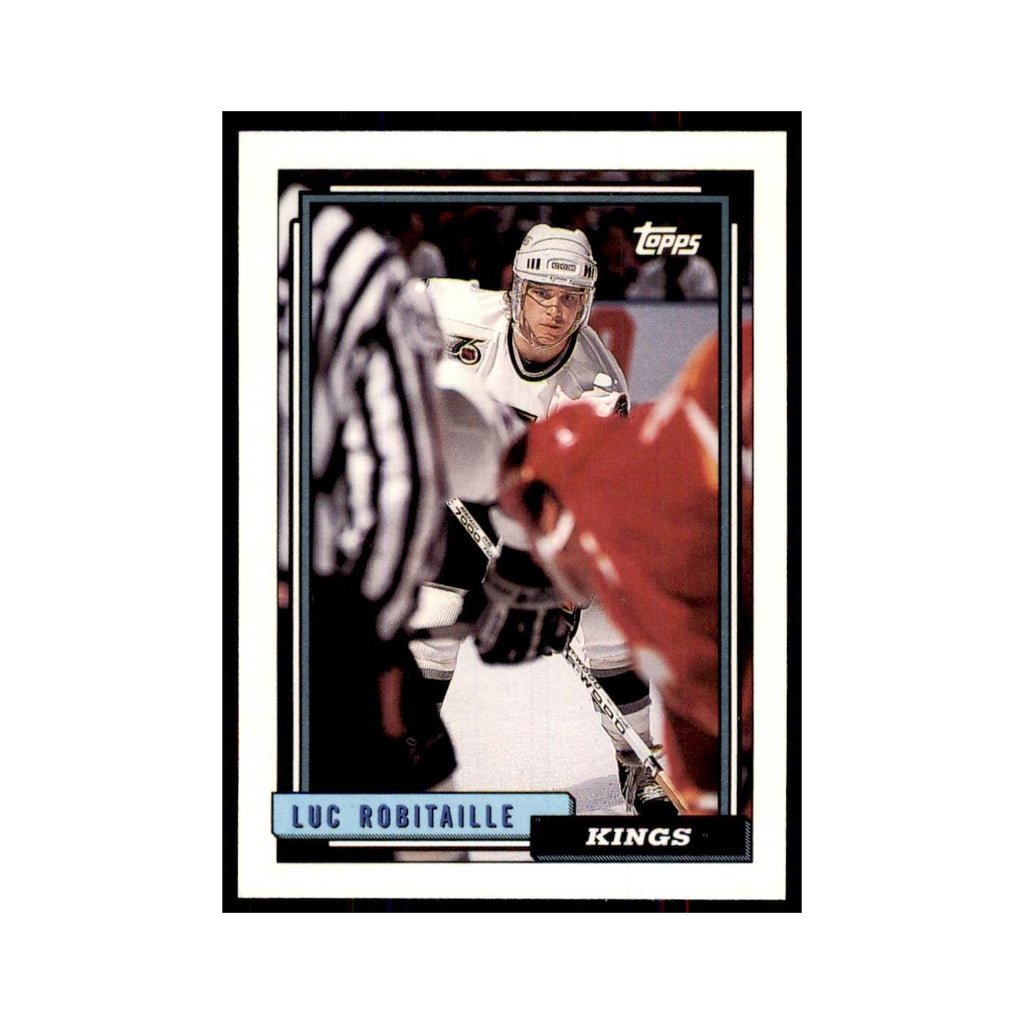 Luc Robitaille 1992 Topps #101 Hockey Cards Hockey Card NM