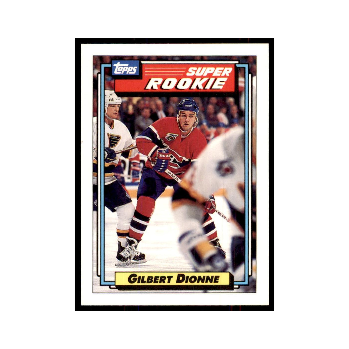 Gilbert Dionne Rookie 1992 Topps #13 Hockey Cards Hockey Card NM