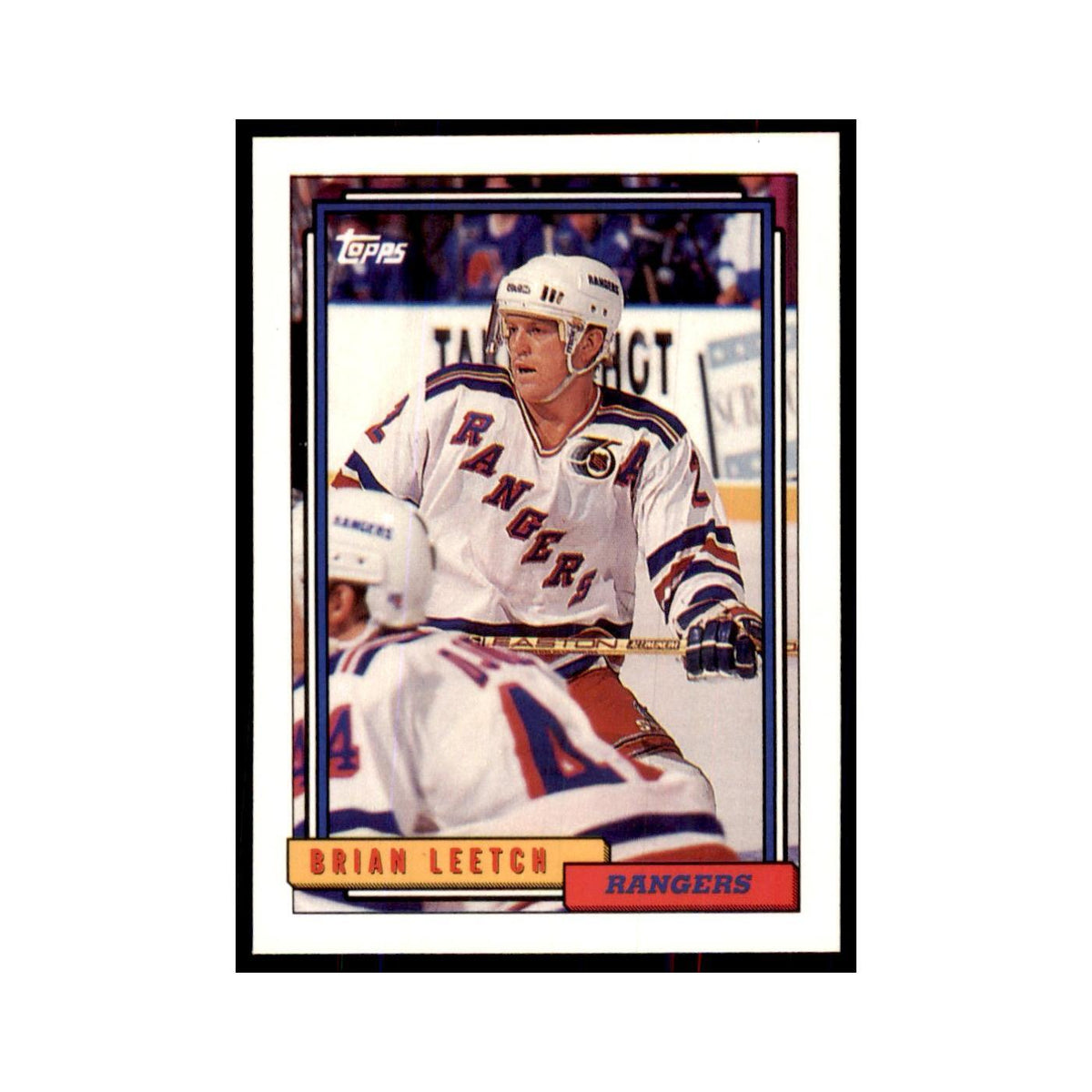Brian Leetch 1992 Topps #293 Hockey Cards Hockey Card NM