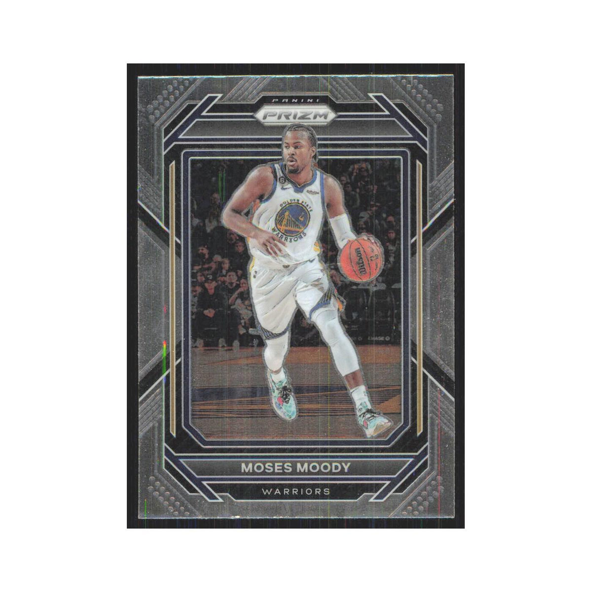 Moses Moody 2022 Panini Prizm #103 Golden State Warriors Basketball Card NM