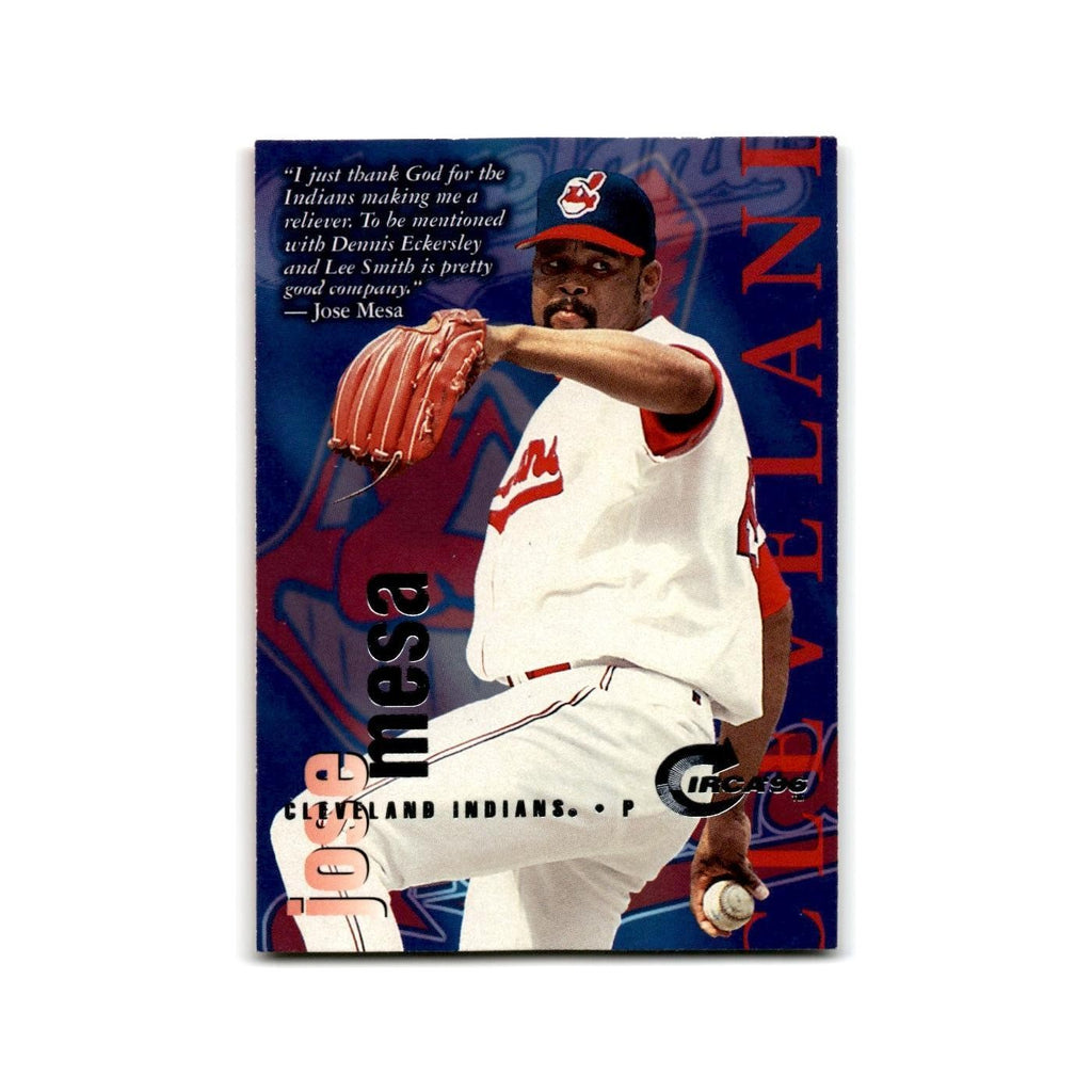 Jose Mesa 1996 Circa #35 Cleveland Indians Baseball Card NM