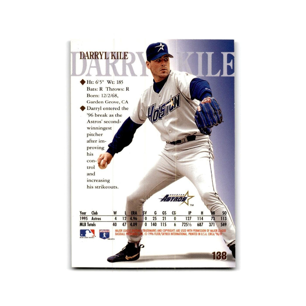 Darryl Kile 1996 Circa #138 Houston Astros Baseball Card NM