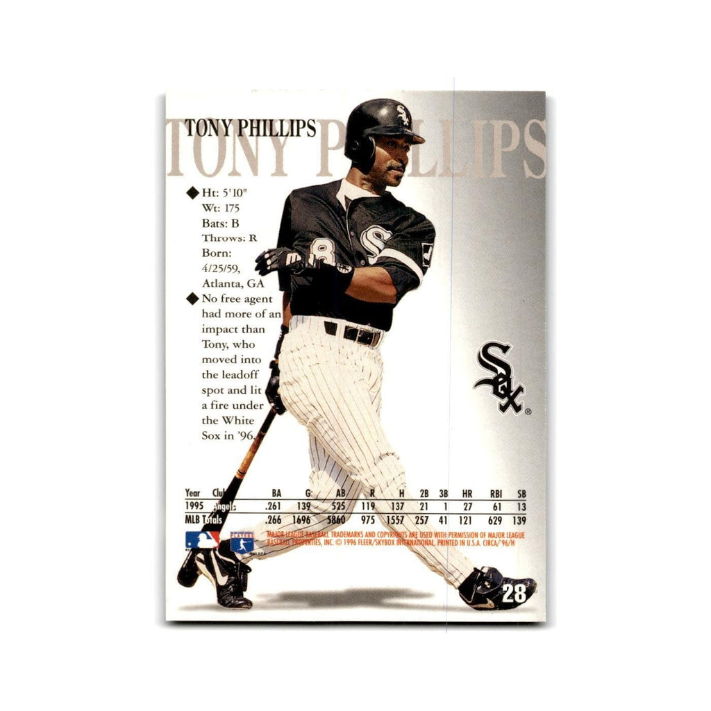 Tony Phillips 1996 Circa #28 Chicago White Sox Baseball Card NM