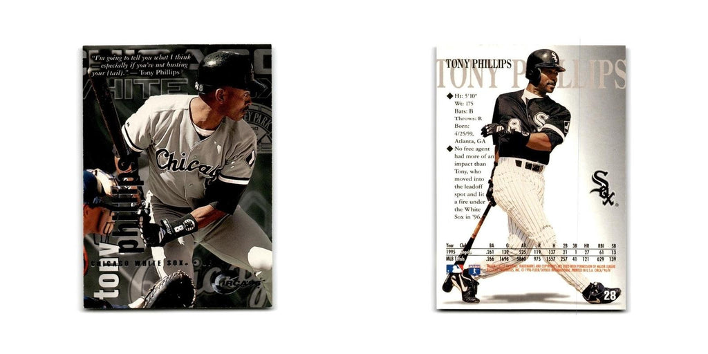 Tony Phillips 1996 Circa #28 Chicago White Sox Baseball Card NM