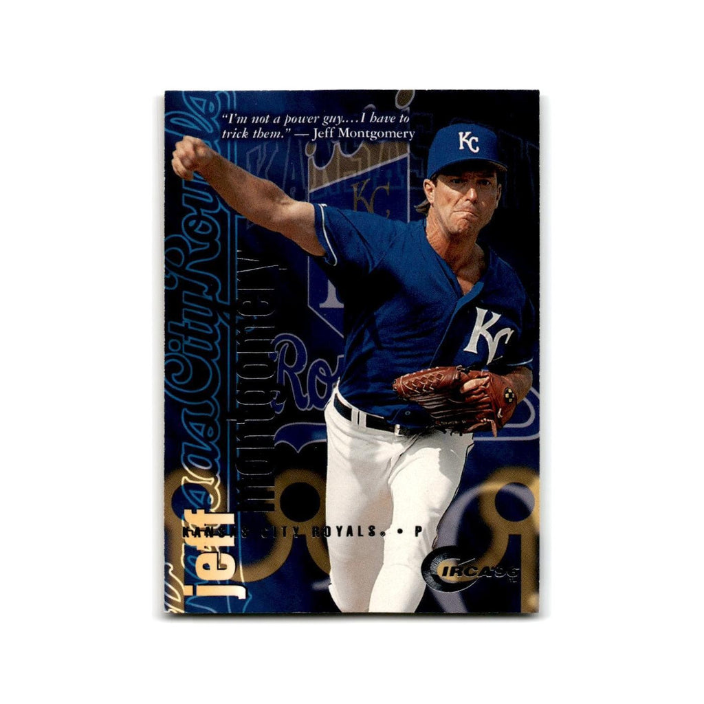 Jeff Montgomery 1996 Circa #46 Kansas City Royals Baseball Card NM