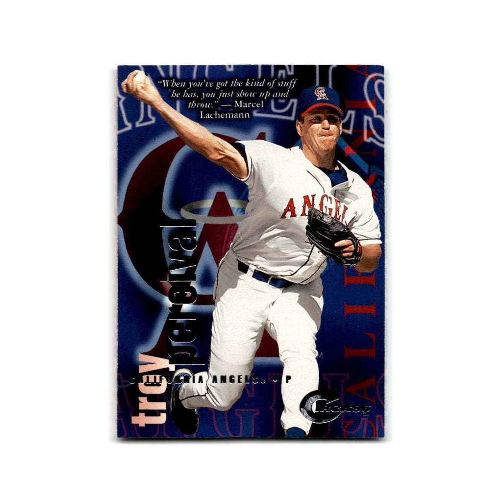 Troy Percival 1996 Circa #21 California Angels Baseball Card NM