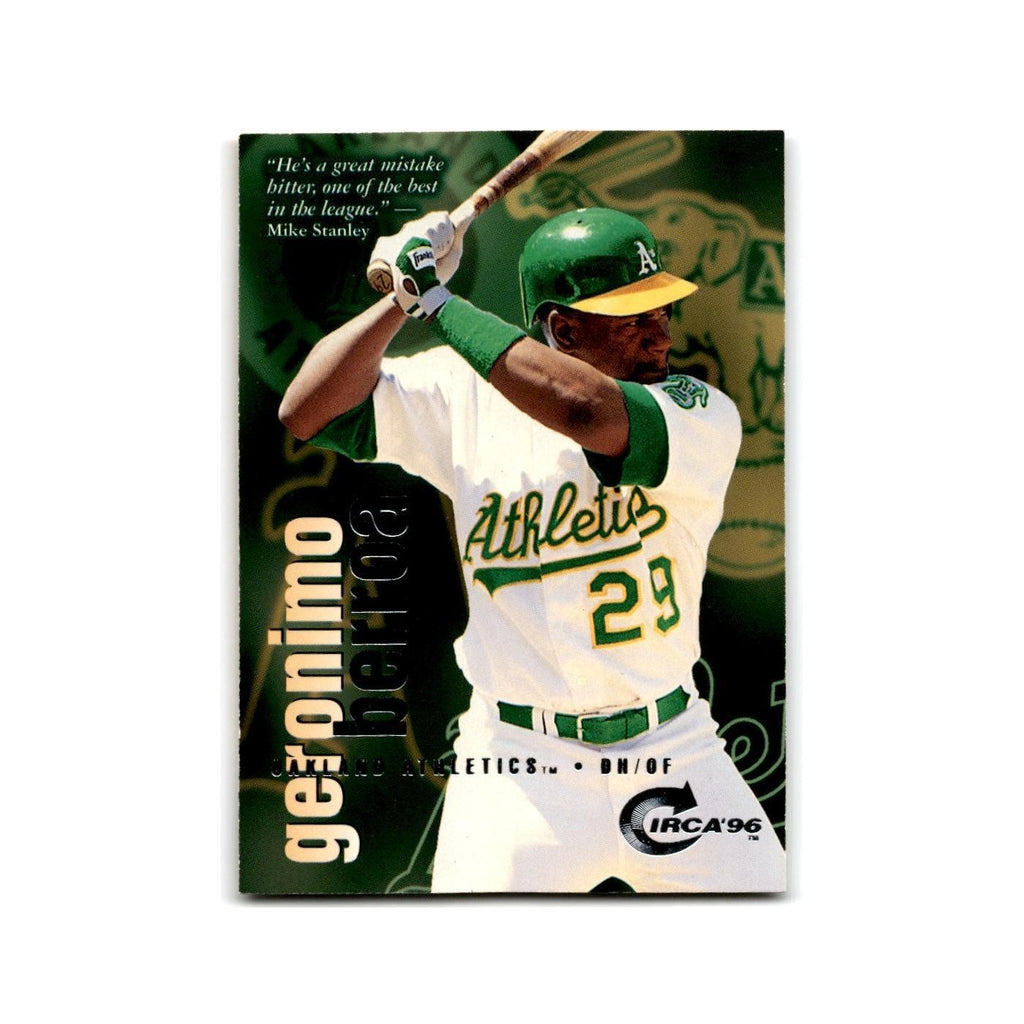 Geronimo Berroa 1996 Circa #71 Oakland Athletics Baseball Card NM