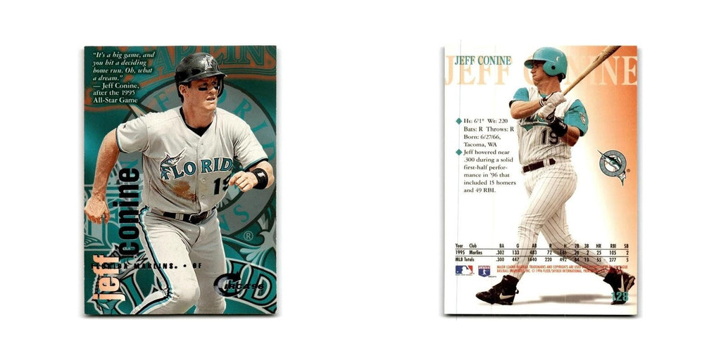 Jeff Conine 1996 Circa #128 Florida Marlins Baseball Card NM