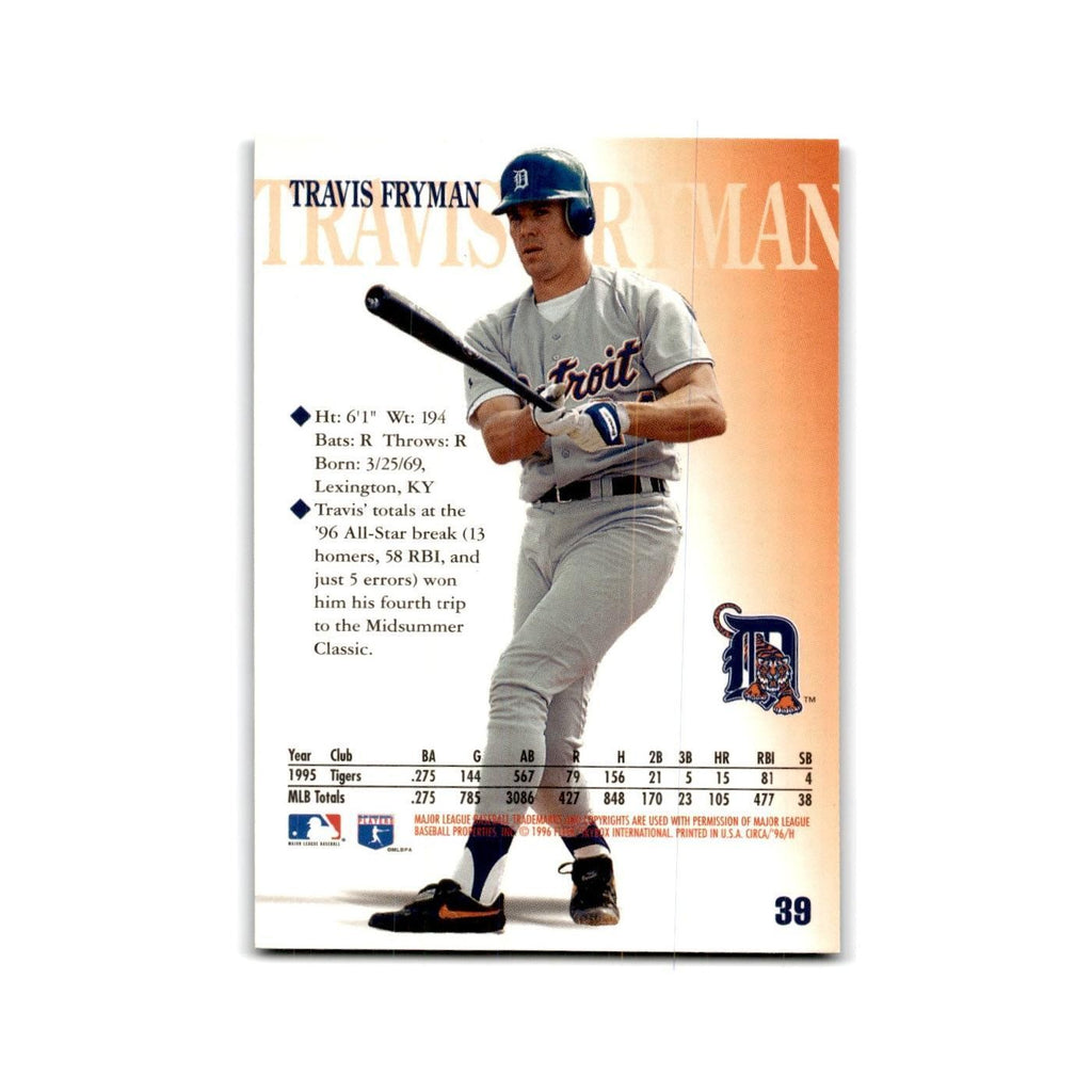 Travis Fryman 1996 Circa #39 Detroit Tigers Baseball Card NM