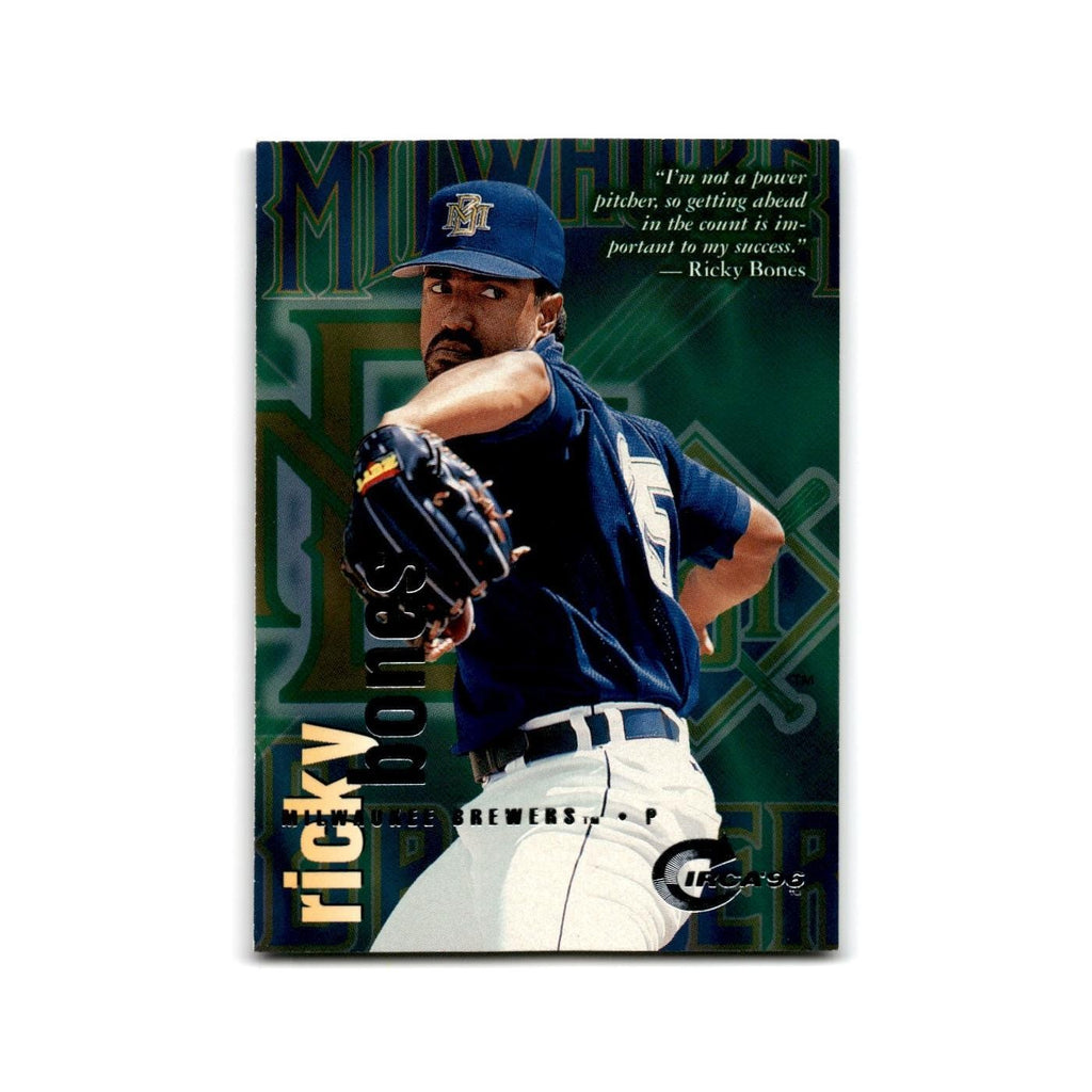 Ricky Bones 1996 Circa #49 Milwaukee Brewers Baseball Card NM