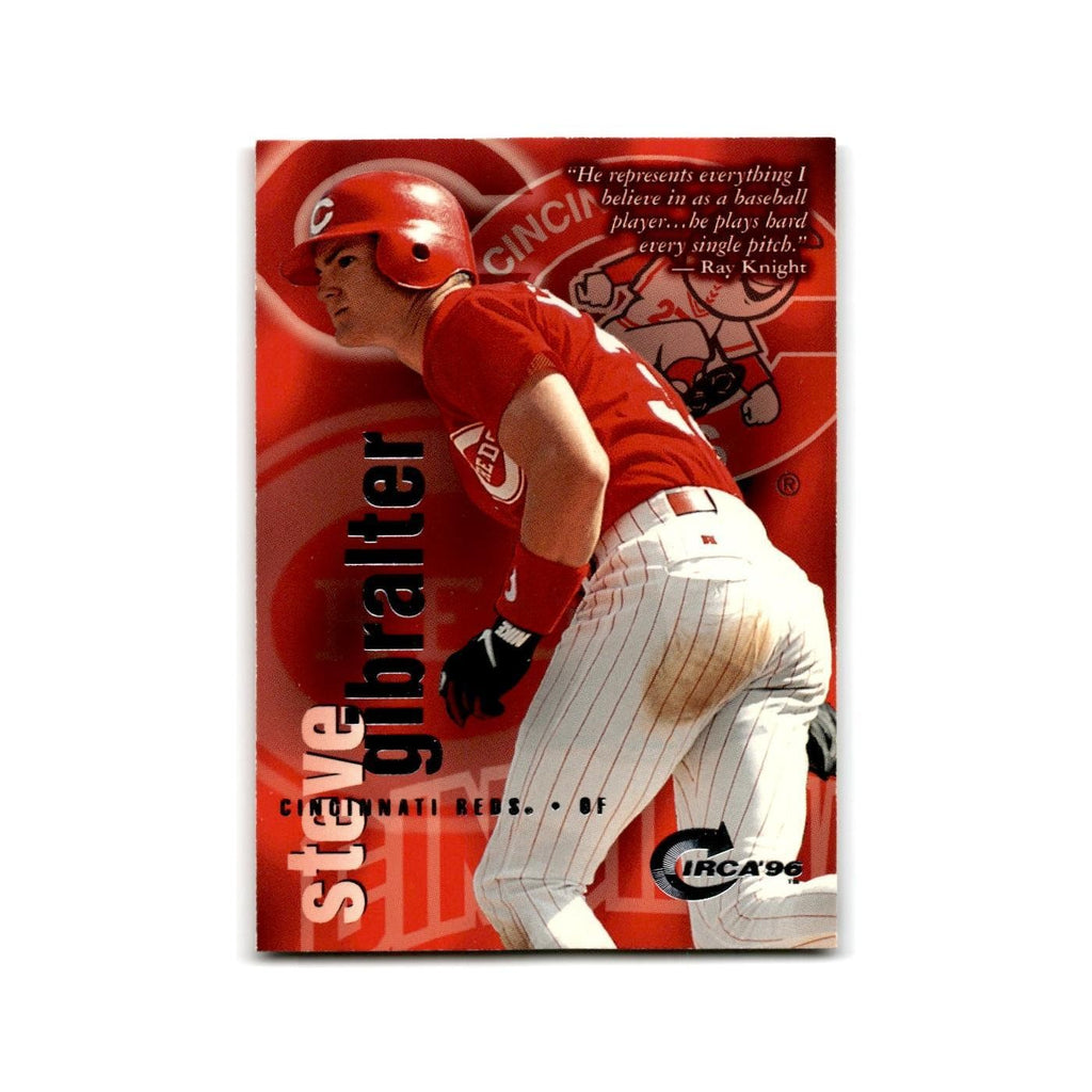 Steve Gibralter 1996 Circa #116 Cincinnati Reds Baseball Card NM