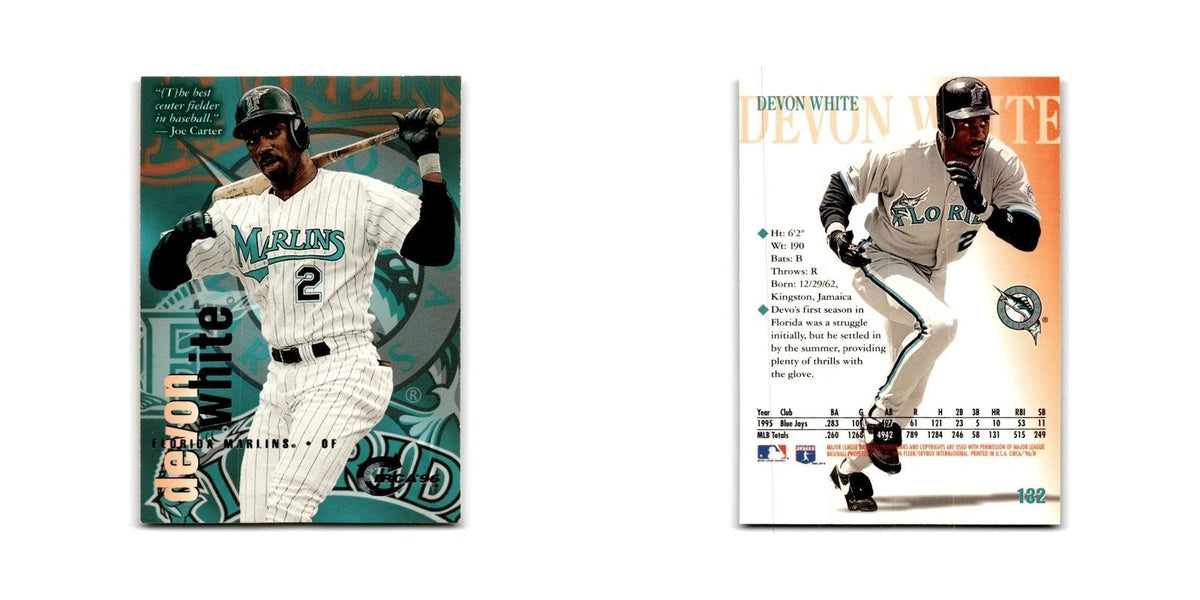 Devon White 1996 Circa #132 Florida Marlins Baseball Card NM