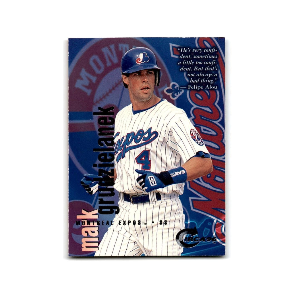 Mark Grudzielanek 1996 Circa #149 Montreal Expos Baseball Card NM
