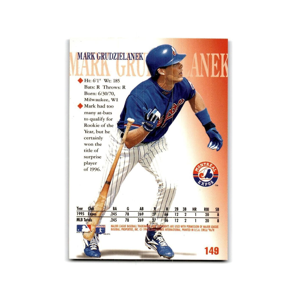 Mark Grudzielanek 1996 Circa #149 Montreal Expos Baseball Card NM